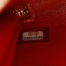 Chanel Red CC Business Affinity Small Flap Bag