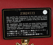 Chanel Red CC Business Affinity Small Flap Bag