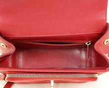 Chanel Red CC Business Affinity Small Flap Bag