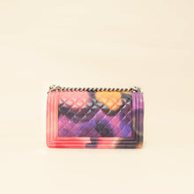 Chanel Multicolor Printed Flower Power Boy Flap Medium Bag