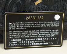 Chanel Black CC Filigree Wallet On Chain