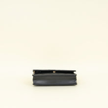 Chanel Black CC Filigree Wallet On Chain