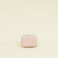 Chanel Metallic Light Pink CC Pearl Mini Vanity With Chain