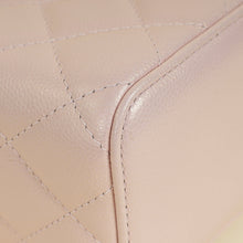 Chanel Metallic Light Pink CC Pearl Mini Vanity With Chain