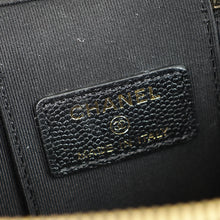 Chanel Black CC Pearl Mini Vanity Bag w/Chain