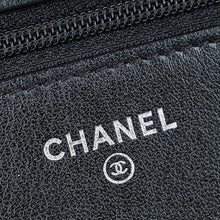Chanel Black CC Gabrielle Wallet On Chain
