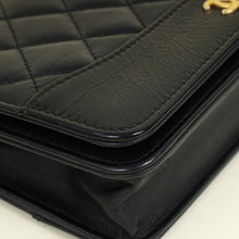 Chanel Black CC Gabrielle Wallet On Chain