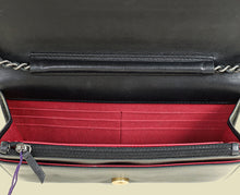 Chanel Black CC Gabrielle Wallet On Chain