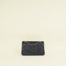 Chanel Black CC Classic Double Flap Medium Bag