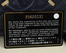 Chanel Navy Filigree Vanity w/ Chain