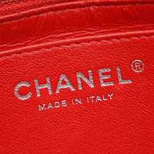 Chanel Red CC Chevron Mini Rectangular Bag