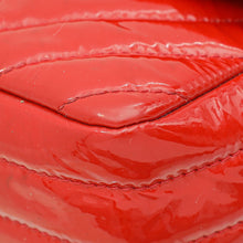 Chanel Red CC Chevron Mini Rectangular Bag