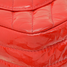 Chanel Red CC Chevron Mini Rectangular Bag