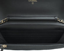 Chanel Black Le Boy Wallet On Chain