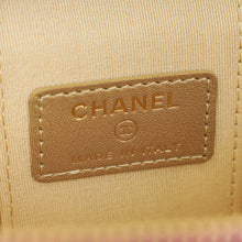Chanel Purple Mini CC Pearl Crush Vanity Case w/Chain