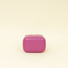 Chanel Purple Mini CC Pearl Crush Vanity Case w/Chain