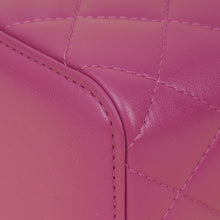 Chanel Purple Mini CC Pearl Crush Vanity Case w/Chain