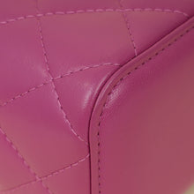 Chanel Purple Mini CC Pearl Crush Vanity Case w/Chain