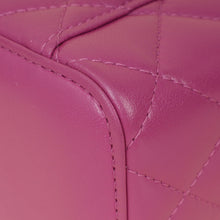 Chanel Purple Mini CC Pearl Crush Vanity Case w/Chain