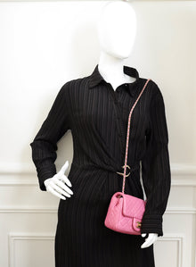 Chanel Pink CC Coco Crush Mini Flap Bag