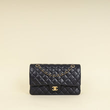 Chanel Indigo Blue CC Classic Double Flap Medium Bag
