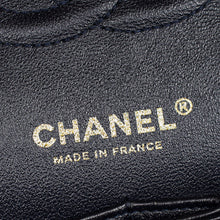 Chanel Indigo Blue CC Classic Double Flap Medium Bag