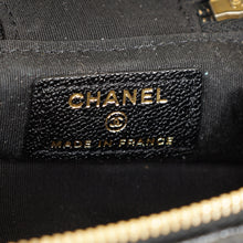 Chanel Black CC Micro Vanity Case with Chain Bag