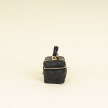 Chanel Black CC Micro Vanity Case with Chain Bag