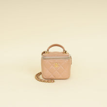 Chanel Nude CC Top Handle Mini Vanity Bag