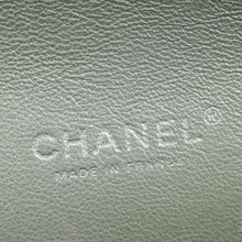 Chanel Metallic Light Mint CC Classic Double Flap Maxi Bag