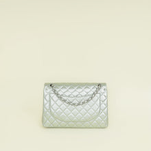 Chanel Metallic Light Mint CC Classic Double Flap Maxi Bag