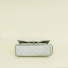 Chanel Metallic Light Mint CC Classic Double Flap Maxi Bag