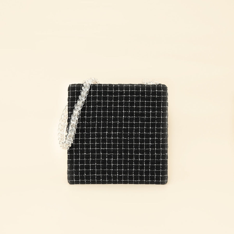 Chanel Black Tweed Lucite Absolute Bag