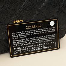 Chanel Black CC Classic Wallet On Chain