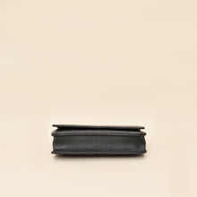 Chanel Black CC Classic Wallet On Chain