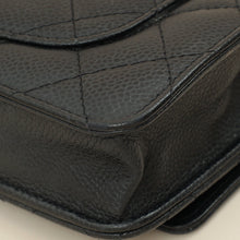Chanel Black CC Classic Wallet On Chain