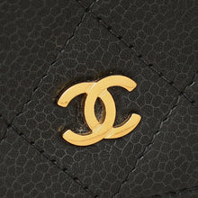 Chanel Black CC Classic Wallet On Chain