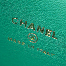 Chanel Green Mini Vanity Chain Bag