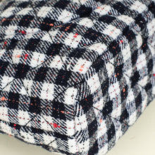 Chanel Multicolor Wool Tweed Chain Top Handle Bag