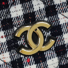 Chanel Multicolor Wool Tweed Chain Top Handle Bag