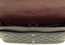 Chanel Black CC Classic Double Flap Maxi Bag