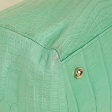Chanel Vert Matte Alligator Petite Bucket Bag