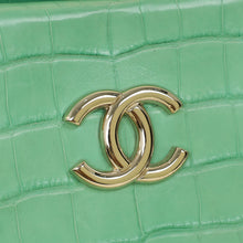 Chanel Vert Matte Alligator Petite Bucket Bag
