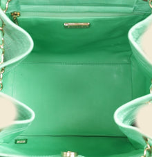 Chanel Vert Matte Alligator Petite Bucket Bag
