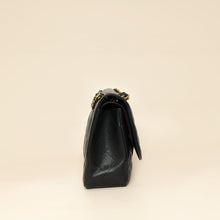 Chanel Black CC Classic Double Flap Jumbo Bag