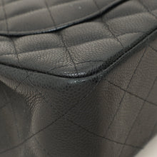 Chanel Black CC Classic Double Flap Jumbo Bag