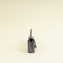 Chanel Grey CC Top Handle Flap Phone Holder With Chain