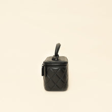 Chanel Black CC Top Handle Vanity Small Case