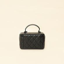 Chanel Black CC Top Handle Vanity Small Case