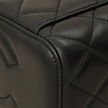 Chanel Black CC Top Handle Vanity Small Case